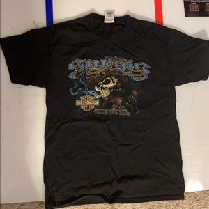 Men’s Harley Davidson T-shirt Glacial Lakes